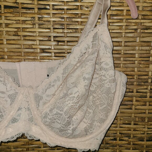 TORRID 38DDD Light Lace Underwire Bra Feel The Fit Minimizer - Picture 2 of 4